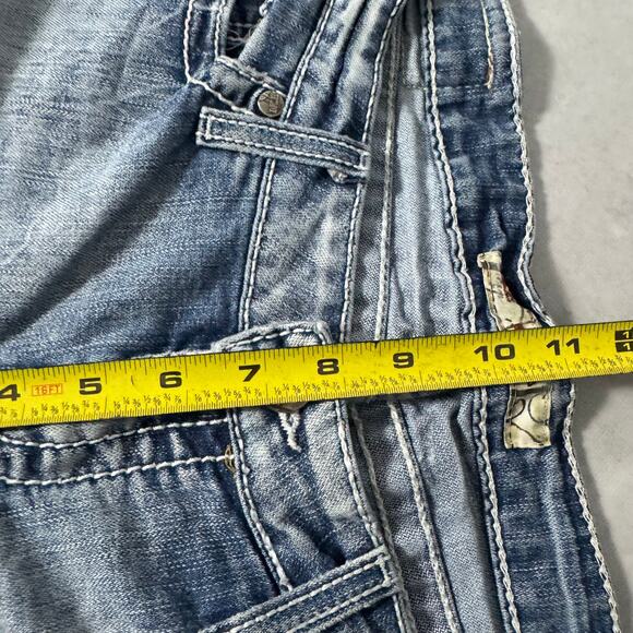 BKE Sabrina Bootcut Jeans Medium Wash Distressed - Size: 32x35 - Picture 8 of 9